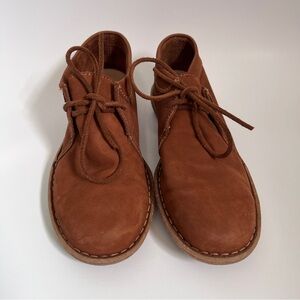 Born Nuala Women’s Shoes, Ankle Boots, Size 7.5, Bohemian Casual Moccasin Rust